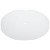 PATIKIL Diffusore per Paralume, 7,5 Diametro con Foro Centrale 3/8 Diffusore Rotondo Spesso 1,7mm per Paralumi a Tamburo Luci Pendenti Adatto Aperture 8-8,5, Bianco Traslucido