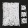 Boxcute 100 Pezzi Cuffie Doccia Monouso,cuffia doccia donna,Cuffie Capelli Cuffie,per hotel,Casa,Spa,Uso quotidiano,Confezionate Singolarmente