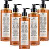 Prija Sapone Mani Vitalizzante con Estratto di Ginseng, Detergente Delicato per le Mani, Sapone Liquido Idratante, Vegan con Fragranza Energizzante 5 x 380ml