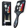 Disney Nightmare Before Christmas Spazzola Capelli Bambina - Regalo Bambina (Jack & Sally Spazzola)