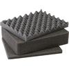 PELI 1201 Set Schiuma Di Ricambio, Accessorio Per Valigia Protector Originale, Compatibile 1200, Colore: Nero