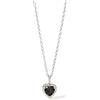 Mabina Gioielli - Collana Donna - Girocollo con cuore nero - 553523