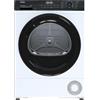Haier I-PRO SERIES 3 Asciugatrice 9 Kg a Pompa di Calore, Libera Installazione, Classe D, I-Refresh Pro, Rumorosità (dB) 64, IoT APP hON, 85 x 60 x 62.5 (A x L x P cm), Bianca - HD90-D939-IT