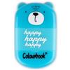 Colourbook Temperamatite 3 in 1 con Gomma e Contenitore Trucioli, Design Orsetto Happy, Mini Temperino Compatto per Scuola, 4x1,5x1,5 cm (Orso)