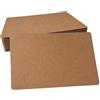 Jalach Biglietti in carta kraft A6, 10 x 15 cm, 350 g/m², cartoline vuote per fai da te, progetti fai da te, matrimoni, inviti e biglietti di auguri, colore marrone (50 biglietti 10 x 15 cm)