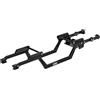 INJORA Telaio Universale LCG in Alluminio per Carrozzerie 1/18 TRX4M Stock Defender Bronco High Trail K10 F150 Servocomandi Lay Down