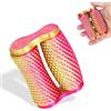 Echehi Fidget Toys Portatili, Giochi Sensoriali Stampato in 3D per Antistress e Ansia, Favorisce Concentrazione, Chiarezza, Esercizi per le Mani. Oro Sfumato