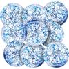 Toyhood 9 Pezzi Palle da Spiaggia, 8 Pollici Palloni da Spiaggia Gonfiabili, Glitterate Pallone da Spiaggia, Gonfiabile Palla da Piscina per Bambini Adulti Eestive all'aperto, Estiva, Spiaggia (Blu)