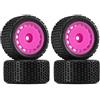 INJORA Pin Buggy Pre-Montato Pneumatici e Ruote per 1/28 Losi Micro-T, 4pz.