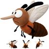 RQcMid Fluffy Fly - Peluche per adulti, simpatici animali di peluche per collezioni uniche, idea regalo umoristica, per ufficio e casa, 23 cm