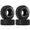 INJORA 1.3 Pneumatici da Scaler 70x26mm S5 per TRX4M SCX24 RC Crawlers 1/18 1/24 (T1311)