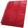 Ultimate Guard 18 Pocket Pages Side Loading Red (50) Ultimate Guard