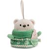NICI Set Peluche Orso Snono 8 cm con Cappello e Costume Felpa in Scatola Regalo 8,5x6,5x10 cm - mymochi Lifestyle, Kawaii da Collezione | 63426