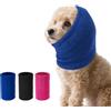 SLSON Fascia paraorecchie per cani, Paraorecchie per cani, per alleviare l'ansia degli animali, antirumore, paraorecchie lenitivi per tuoni, fulmini, fuochi d'artificio, bagno (blu, S)