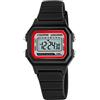 Calypso Orologio Digitale Unisex - Caucciù Nero - Impermeabile 10 ATM - Data Calendario Cronografo Doppio Orario Luce Allarme 12/24h - Digital Crush - K5802/6