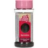 FunCakes Sanding Sugar Black, Nero: Gusto eccellente, Perfetto per Decorare Torte, Cake Pops, Caramelle, Biscotti e Cupcakes - 80 g