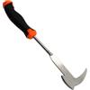 Rainway Diserbatore Manuale, 34 cm Raschietto per Giunti in Acciaio Inossidabile, Coltello per Erbacce per Rimuovere Muschio e Erbacce, Attrezzi da Giardino a Forma di Ascia con Manico in Gomma