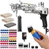 Aisny Pistola Per Trapuntatura, Set Per Trapuntatura Macchina Kit Tufting Taglierina Tappeti Pelo Tagliato E Pelo Ad Anello 40 Rotoli Filo Con Panni Trapuntatura Pistola Trapuntatura Set Creazione Tappeti
