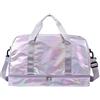 Zimoer Borsone Palestra Donna con Scomparto Scarpe e Tasca Umida, Grande Borsa da Viaggio Impermeabile 40L, Borsone Sportivo per Piscina Yoga e Borsa Ospedale Parto, Bagaglio a Mano Leggero con Tracolla