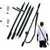 KJSXUUE Protezione per canna da pesca in neoprene regolabile con cinghia per pesca in plastica - Porta canna da pesca con chiusura in (80-130 cm) - Custodia protettiva per il trasporto sicuro di canne