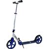 Mach1 Kick Scooter in alluminio City Roller grande 200 mm XXL ruote / pneumatici adulti e bambini scooter pieghevole (XL bianco blu)