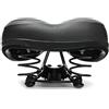 courti Sella Bici Comoda City Bike sellino Morbido reggisella ammortizzato antiprostata Sella per Bici Ciclismo
