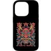 TOKYO WAVES Oni Mask Designs Custodia per iPhone 14 Pro Maschera giapponese del diavolo Hannya giapponese Oni Maschera Yokai Oni