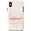 Empowered Faith Women Created For Purpos Custodia per iPhone X/XS Ester 4 14 Versi cristiani Corona floreale Regina Fede
