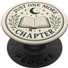 Adorable Pink Bookish & Feminine Literar Solo un altro libro capitolo amante lettura bibliofilo PopSockets PopGrip Adesivo