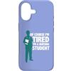 Future RN Studio Custodia per iPhone 17 Naturalmente sono stanco divertente infermieristica studente infermiera umorismo