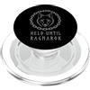 Gift For Norse Mythology Fan Wolf Symbol Fenrir Lupo Catena Rotta Mitologia Norrena Ragnarok PopSockets PopGrip per MagSafe