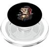 Funny Ferret Gaming Apparel Ferret Gamer Animale Videogiochi Giocatore Streamer di gioco PopSockets PopGrip per MagSafe