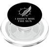 Dark Academia Reader Minimal Wing Philos La mitologia greca di Icaro vola troppo vicino alla tragedia greca PopSockets PopGrip per MagSafe