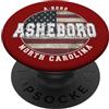 North Carolina born and pride Asheboro North Carolina, Vintage bandiera americana PopSockets PopGrip Adesivo
