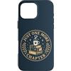 Adorable Pink Bookish & Feminine Literar Custodia per iPhone 16 Pro Max Solo un altro capitolo del libro Lover Reader Coffee Humor