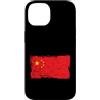 China Asia country Beijing Shanghai Chin Custodia per iPhone 14 Bandiera della Cina in look usato