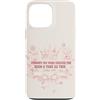 Empowered Faith Women Created For Purpos Custodia per iPhone 13 Pro Max Ester 4 14 Versi cristiani Corona floreale Regina Fede