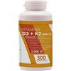 Natural Sprint D3 K2 - Vitamina d3-k2 500 Compresse - Vit D3 2000 UI + Vit K 200 µg. Supporta Ossa, Denti, Muscoli Articolazioni & Sistema Immunitario. Vitamina D3k2 Alta Qualità - Alto Dosaggio di Vit.D3