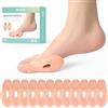 Welnove Bunion Cushion Protector, Bunion Shield Felt Protection Cushion for Foot Pain Relief, Calluses, Corns - Beige, Pack of 6