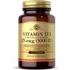 Solgar Vitamina D3 (colecalciferolo) 125 mcg (5.000 UI) 100 Capsule molli