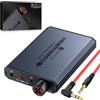 Neoteck Amplificatore per Cuffie Basso 16-600 Ohm Portatile con Bass Boost, HiFi Amp Auricolari in Alluminio Opaco - Compatibile con Smartphone, Gaming, PC e Altri Dispositivi, con Cavo USB e Audio