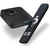 Orbsmart GX1 Box TV 4K - Google TV 14 [4GB RAM, 32GB ROM] Lettore Multimediale Smart TV, Supporta Netflix & Prime in 4K, AI-Upscaling, HDR10+, WiFi 6, LAN