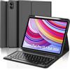 Occtingkind Custodia con Tastiera per Xiaomi Redmi Pad Pro 12,1 (2024) e Poco Pad 12,1 (2024), Italiano QWERTY, Senza Retroilluminazione, Senza Touchpad, Nero