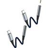 Kefiany Adattatore USB C Jack 3.5mm Aux Cavo Audio Cuffie Adapter (2 Pack) Sdoppiatore per Apple iPhone 15 per iPad compatibile per Samsung Galaxy MacBook Accessori Auricolari Tipo Cavetto Connettore NS-3.5