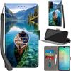 Haninsuze Cover per Samsung Galaxy A18/A17/A26 5G, barca | Pelle PU Portafoglio, Porta Carte, Magnetica, Libro, Antiurto Custodia