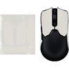 kwmobile Nastro Antiscivolo per Mouse da Gioco Compatibile con Razer Viper V2 Pro Griptape - Facile da Applicare e Sottile - 0,5 mm - bianco