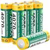 AKTTKA Batterie AA Al Litio Ricaricabili,8 Pezzi,4070 MWh,1,5 V.Solo Per Caricabatterie Agli Ioni Di Litio. Adatte Per Controller Di Gioco,Serrature Intelligenti,Mouse E Tastiere,Termometri Auricolari