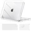 MOSISO Custodia Compatibile con MacBook Neo 13 pollici Cover A3404 2026 con chip A18 Pro, per MacBook Neo 13'' display Liquid Retina Case&Copritastiera&Pellicola, Trasparente