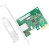 Euqvos Gbe NIC Scheda di Rete per Intel I210-T1 I210 Chip PCI Express 2.1 X1 Single RJ45 Port Ethernet LAN Card per Windows Server, Win8, 10, XP and Linux