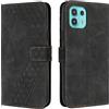 OKZone Cover per Motorola Moto Edge 20 Lite/Moto Edge 20 Fusion, Custodia a Libro in Pelle Protettiva Folio Portafoglio con Chiusura Magnetica e Slot per Carte Wallet Case Flip Cover (Nero)
